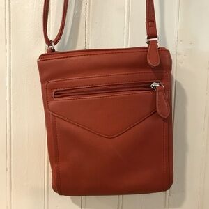 Cute, buttery soft, two section bag.